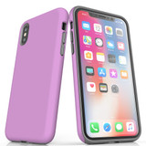 For iPhone XS/X Case, Protective Back Cover,Plum Purple | iCoverLover Australia