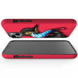 For iPhone 14 Case Tough Protective Cover, Cassowary Portrait | iCoverLover Australia