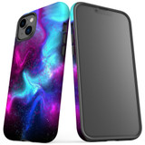 For iPhone 14 Plus Case Tough Protective Cover, Abstract Galaxy | iCoverLover Australia