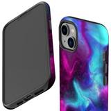 For iPhone 14 Plus Case Tough Protective Cover, Abstract Galaxy | iCoverLover Australia