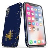 For iPhone XS Max Case, Protective Back Cover,Sagittarius Drawing | iCoverLover Australia