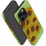 For iPhone 14 Pro Max Case Tough Protective Cover, Sunflowers | iCoverLover Australia