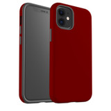For iPhone 12 mini Case, Protective Back Cover,Maroon Red | iCoverLover Australia