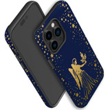 For iPhone 14 Pro Case Tough Protective Cover, Virgo Drawing | iCoverLover Australia