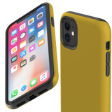 For iPhone 11 Case, Protective Back Cover,Metallic Gold | iCoverLover Australia