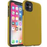 For iPhone 11 Case, Protective Back Cover,Metallic Gold | iCoverLover Australia