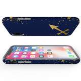 For iPhone XS/X Case, Protective Back Cover,Sagittarius Symbol | iCoverLover Australia