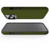For iPhone 13 Pro Case, Protective Back Cover,Army Green | iCoverLover Australia