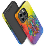 For iPhone 13 Pro Case, Protective Back Cover, Colourful Dreamcatcher | iCoverLover Australia