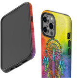 For iPhone 13 Pro Case, Protective Back Cover, Colourful Dreamcatcher | iCoverLover Australia