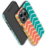 For iPhone 13 Pro Max Case, Protective Back Cover, Colourful Zigzag | iCoverLover Australia