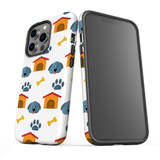 For iPhone 13 Pro Max Case, Protective Back Cover, Dog Houses | iCoverLover Australia