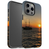 For iPhone 13 Pro Max Case, Protective Back Cover, Sailing Sunset | iCoverLover Australia