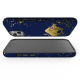 For iPhone 13 Case, Protective Back Cover, Taurus Drawing | iCoverLover Australia