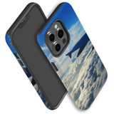 For iPhone 13 Pro Max Case, Protective Back Cover, Sky Clouds From Plane | iCoverLover Australia