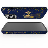 For iPhone 13 Pro Max Case, Protective Back Cover, Virgo Drawing | iCoverLover Australia