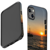 For iPhone 13 Case, Protective Back Cover, Sailing Sunset | iCoverLover Australia