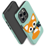 For iPhone 13 Pro Max Case, Protective Back Cover, Cute Brown Fox | iCoverLover Australia