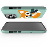 For iPhone 13 Pro Case, Protective Back Cover, Cute Brown Fox | iCoverLover Australia