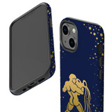 For iPhone 13 mini Case, Protective Back Cover, Aquarius Drawing | iCoverLover Australia
