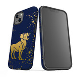 For iPhone 13 Case, Protective Back Cover, Aries Drawing | iCoverLover Australia