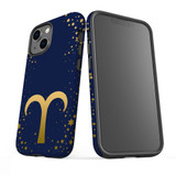 For iPhone 13 mini Case, Protective Back Cover, Aries Sign | iCoverLover Australia