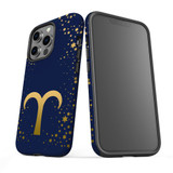 For iPhone 13 Pro Max Case, Protective Back Cover, Aries Sign | iCoverLover Australia