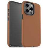 For iPhone 13 Pro Case, Protective Back Cover, Brown | iCoverLover Australia