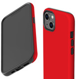 For iPhone 13 Case, Protective Back Cover, Red | iCoverLover Australia