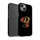 For iPhone 13 Case, Protective Back Cover, Embellished Letter B | iCoverLover Australia