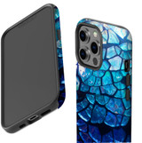 For iPhone 13 Pro Max Case, Protective Back Cover, Blue Mirror | iCoverLover Australia