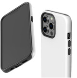 For iPhone 13 Pro Case, Protective Back Cover, White | iCoverLover Australia