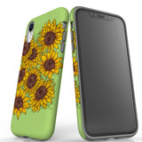 For iPhone XR Case, Protective Back Cover, Sunflowers | iCoverLover Australia