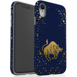 For iPhone XR Case, Protective Back Cover, Taurus Drawing | iCoverLover Australia
