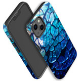 For iPhone 13 Case, Protective Back Cover, Blue Mirror | iCoverLover Australia
