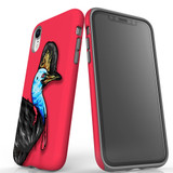 For iPhone XR Case, Protective Back Cover, Cassowary Portrait | iCoverLover Australia