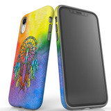 For iPhone XR Case, Protective Back Cover, Colourful Dreamcatcher | iCoverLover Australia