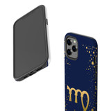 For iPhone 12 Pro Max Case, Protective Back Cover, Virgo Sign | iCoverLover Australia