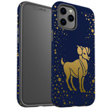 For iPhone 12 Pro Max Case, Protective Back Cover, Aries Drawing | iCoverLover Australia