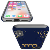 For iPhone XS/X Case, Protective Back Cover, Virgo Sign | iCoverLover Australia
