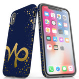 For iPhone XS/X Case, Protective Back Cover, Capricorn Sign | iCoverLover Australia