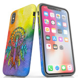 For iPhone XS/X Case, Protective Back Cover, Colourful Dreamcatcher | iCoverLover Australia