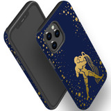 For iPhone 12 Pro Max Case, Protective Back Cover, Aquarius Drawing | iCoverLover Australia
