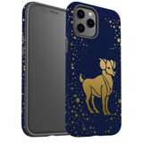 For iPhone 12/12 Pro Case, Protective Back Cover, Aries Drawing | iCoverLover Australia