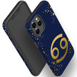 For iPhone 12/12 Pro Case, Protective Back Cover, Cancer Sign | iCoverLover Australia