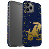 For iPhone 12/12 Pro Case, Protective Back Cover, Capricorn Drawing | iCoverLover Australia