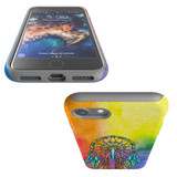 For Apple iPhone SE 5G (2022)/SE (2020)/8/7 Case, Protective Back Cover, Colourful Dreamcatcher | iCoverLover Australia