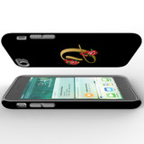 For Apple iPhone SE 5G (2022)/SE (2020)/8/7 Case, Protective Back Cover, Embellished Letter D | iCoverLover Australia