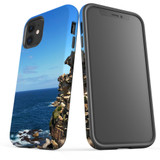 For iPhone 12/12 Pro Case, Protective Back Cover, Ocean Cliffs | iCoverLover Australia