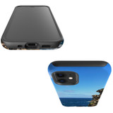 For iPhone 12/12 Pro Case, Protective Back Cover, Ocean Cliffs | iCoverLover Australia